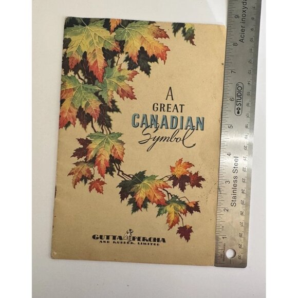 VTG 1945 ‘A Great Canadian Symbol’ Promo Book Gutta Percha & Rubber Limited - - Picture 1 of 4